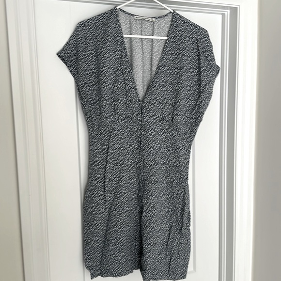 SOLD: Blue Abercrombie mini sundress - Picture 1 of 3
